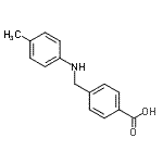 CAS#: 901889-84-7， 4-[(p-tolylamino)methyl]benzoic acid
