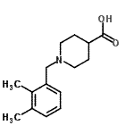 CAS#: 901923-72-6， 1-(2,3-Dimethylbenzyl)-4-piperidinecarboxylic acid