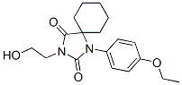 CAS#: 902-88-5， 1-(p-Ethoxyphenyl)-3-(2-hydroxyethyl)-1,3-diazaspiro[4.5]decane-2,4-dione