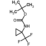 CAS#: 902494-31-9， 2-Methyl-2-propanyl [1-(trifluoromethyl)cyclopropyl]carbamate