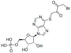 CAS#: 90269-31-1， 1-Bromo-4-((9-(5-O-phosphono-beta-D-ribofuranosyl)-9H-purin-6-yl)thio)-2,3-butanedione