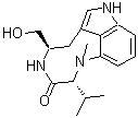 CAS#: 90365-56-3， (2R,5R)-5-(Hydroxymethyl)-2-isopropyl-1-methyl-1,2,4,5,6,8-hexahydro-3H-[1,4]diazonino[7,6,5-cd]indol-3-one