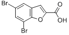 CAS#: 90415-17-1， 5,7-Dibromo-benzofuran-2-carboxylic acid