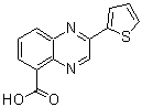 CAS#: 904813-02-1， 2-(2-Thienyl)-5-quinoxalinecarboxylic acid