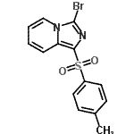 CAS#: 904813-34-9， 3-Bromo-1-[(4-methylphenyl)sulfonyl]imidazo[1,5-a]pyridine