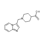 CAS#: 904814-21-7， 1-(Imidazo[1,2-a]pyridin-3-ylmethyl)-4-piperidinecarboxylic acid