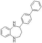 CAS#: 904814-74-0， 2-(4-Biphenylyl)-2,3,4,5-tetrahydro-1H-1,5-benzodiazepine