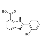 CAS#: 904817-12-5， 2-(2-Hydroxyphenyl)-1H-benzimidazole-4-carboxylic acid