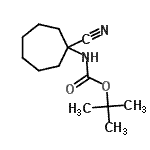 CAS 登录号：904817-73-8， 2-甲基-2-丙基(1-氰基环庚基)氨基甲酸酯