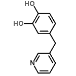 CAS#: 90499-71-1， 4-(3-Pyridinylmethyl)-1,2-benzenediol
