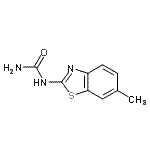 CAS#: 90564-99-1， 1-(6-Methyl-1,3-benzothiazol-2-yl)urea