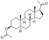 structure of CAS# 906-83-2, Allopregnanolone acetate;Acetic Acid [(3S,5S,8R,9S,10S,13S,14S,17S)-17-Acetyl-10,13-Dimethyl-2,3,4,5,6,7,8,9,11,12,14,15,16,17-Tetradecahydro-1H-Cyclopenta[A]Phenanthren-3-Yl] Ester;[(3S,5S,8R,9S,10S,13S,14S,17S)-17-Ethanoyl-10,13-Dimethyl-2,3,4,5,6,7,8,9,11,12,14,15,16,17-Tetrad