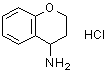 structure of CAS# 90609-63-5, 4-Aminochromane Hydrochloride;(R)-Chroman-4-ylamine hydrochloride;(S)-chroman-4-amine hydrochloride;4-Aminochromane HCl