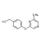 CAS#: 906353-02-4， {4-[(6-Methyl-2-pyrazinyl)oxy]phenyl}methanol