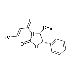 CAS#: 90719-31-6， (4R,5S)-3-[(2E)-2-Butenoyl]-4-methyl-5-phenyl-1,3-oxazolidin-2-one