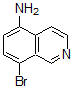 CAS#: 90721-34-9， 8-Bromoisoquinolin-5-Amine