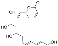 CAS#: 90730-71-5， 5,6-Dihydro-6-(3,4,6,13-tetrahydroxy-3-methyl-1,7,9,11-tridecatetrenyl)-2H-pyran-2-one