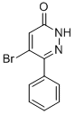 结构式 CAS# 90766-97-5, 5-溴-6-苯基-3(2H)-哒嗪酮