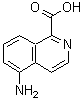 CAS#: 90770-94-8， 5-Amino-1-isoquinolinecarboxylic acid