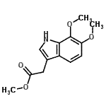 CAS#: 908003-80-5， Methyl (6,7-dimethoxy-1H-indol-3-yl)acetate