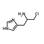 CAS#: 908101-35-9， 1-Chloro-3-(1H-imidazol-4-yl)-2-propanamine