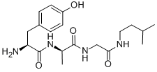 CAS#: 90815-77-3， Tyrosyl-D-alanyl-N-(3-methylbutyl)glycinamide