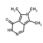 CAS#: 90817-87-1， 5,6,7-Trimethyl-2,6-dihydro-1H-pyrrolo[3,4-d]pyridazin-1-one