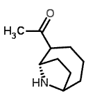 CAS#: 90821-02-6， 1-[(1S)-9-Azabicyclo[4.2.1]non-2-yl]ethanone