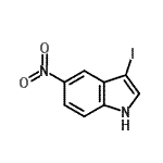 CAS#: 908295-26-1， 3-Iodo-5-nitro-1H-indole