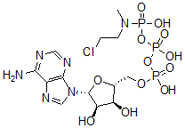 CAS#: 90906-29-9， Adenosine triphosphate gamma-(N-(2-chloroethyl)-N-methyl)amide
