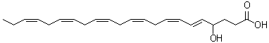 CAS#: 90906-40-4， (5E,7Z,10Z,13Z,16Z,19Z)-4-Hydroxy-5,7,10,13,16,19-docosahexaenoic acid