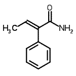 CAS#: 90921-39-4， (2E)-2-Phenyl-2-butenamide