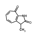 CAS#: 90924-04-2， 3-Methyl-1,3-dihydrocyclohepta[b]pyrrole-2,8-dione
