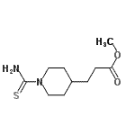 CAS#: 909292-67-7， Methyl 3-(1-carbamothioyl-4-piperidinyl)propanoate