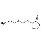 CAS#: 90951-12-5， 1-[2-(Propylsulfanyl)ethyl]-2-pyrrolidinethione