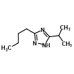 CAS#: 90951-22-7， 3-Butyl-5-isopropyl-1H-1,2,4-triazole