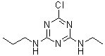 structure of CAS# 90952-64-0, 6-Chloro-N-ethyl-N'-propyl-1,3,5-triazine-2,4-diamine;[6-chloro-4-(ethylamino)(1,3,5-triazin-2-yl)]propylamine;4-Ethoxy-3-formylphenylboronic acid;MFCD00466645