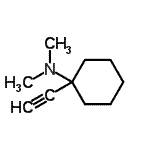 CAS#: 90977-41-6， 1-Ethynyl-N,N-dimethylcyclohexanamine