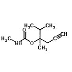 CAS#: 90978-28-2， 2,3-Dimethyl-5-hexyn-3-yl methylcarbamate