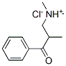 structure of CAS# 91-03-2, 2-Benzoylpropyldimethylammonium chloride;3-Dimethylamino-2-Methyl-1-Phenyl-Propan-1-One;St5443348;Cbdive_002327
