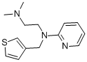 CAS#: 91-79-2, N1,N1-Dimethyl-N2-2-Pyridinyl-N2-(3-Thienylmethyl)-1,2-Ethanediamine