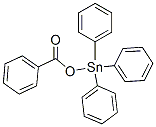 结构式 CAS# 910-06-5, 三苯基锡烷苯甲酸酯