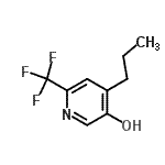 CAS#: 910032-96-1， 4-Propyl-6-(trifluoromethyl)-3-pyridinol
