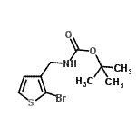 CAS#: 910036-94-1， 2-Methyl-2-propanyl [(2-bromo-3-thienyl)methyl]carbamate