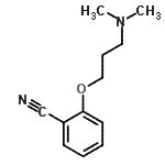 CAS#: 910037-05-7， 2-[3-(Dimethylamino)propoxy]benzonitrile