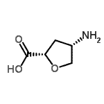 CAS#: 91021-03-3， 4-Amino-2,5-anhydro-3,4-dideoxy-D-threo-pentonic acid