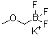 structure of CAS# 910251-11-5, Potassium Methoxy-Methyltrifluoroborate;MFCD10566517;Potassium (methoxymethyl)trifluoroborate;Potassium methoxymethyltrifluoroborate