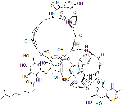 structure of CAS# 91032-26-7, Teicoplanin A2-2;Teichomycin A2 Factor 2;Teicoplanin A2-2