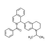 CAS#: 910442-10-3， [1-(1-Isopropyl-1,2,3,4-tetrahydro-6-quinolinyl)-2(1H)-isoquinolinyl](phenyl)methanone