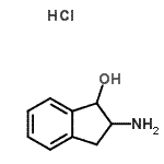 CAS#: 910889-37-1， 2-Amino-1-indanol hydrochloride (1:1)